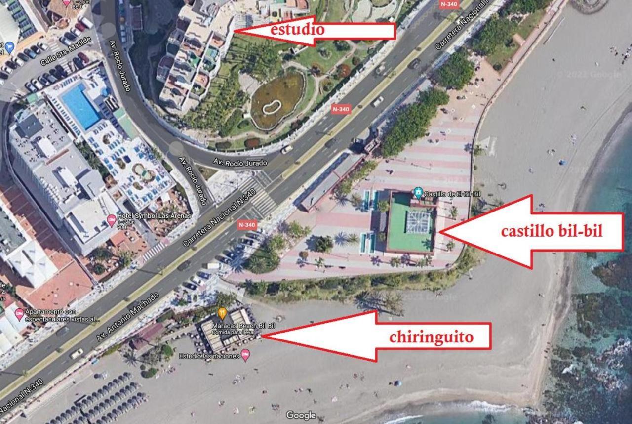 Estudio En Benalbeach, Vistas Mar, Primera Linea Playa Benalmádena Zewnętrze zdjęcie